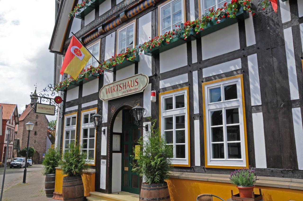 Wirtshaus Am Niederntor Hotell Blomberg  Eksteriør bilde